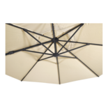 Outdoor Living - Zweefparasol VirgoFlex ecru Ø3,5mtr