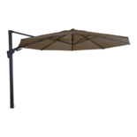 Outdoor Living - Zweefparasol VirgoFlex taupe Ø3,5mtr