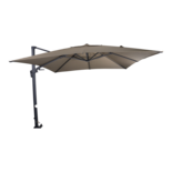 Outdoor Living - Zweefparasol VirgoFlex taupe 3x3mtr