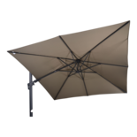 Outdoor Living - Zweefparasol VirgoFlex taupe 3x3mtr