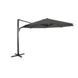 Outdoor Living - Zweefparasol Taurus grijs Ø3,5mtr