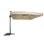 Outdoor Living - Zweefparasol Virgo ecru 3x3mtr