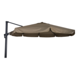 Outdoor Living - Zweefparasol Virgo taupe Ø3,5mtr