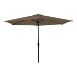 Outdoor Living - Parasol Gemini taupe Ø3mtr