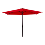 Outdoor Living - Parasol Gemini rood Ø3mtr