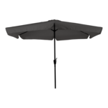 Outdoor Living - Parasol Gemini grijs Ø3mtr