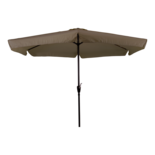 Outdoor Living - Parasol Gemini taupe Ø3mtr