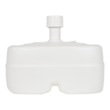 Outdoor Living - Parasolvoet kunststof vulbaar 50ltr wit