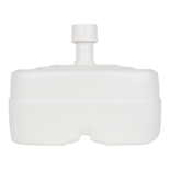 Outdoor Living - Parasolvoet kunststof vulbaar 50ltr wit