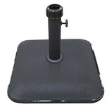 Outdoor Living - Parasolvoet vierkant beton 25kg zwart