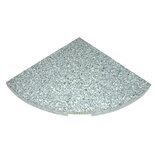 Outdoor Living - Granietplaat voor zweefparasol, 25kg grijs