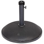 Outdoor Living - Parasolvoet rond beton 30kg zwart