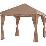 Outdoor Living - Paviljoen Yasumi 3x3mtr taupe