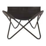 Outdoor Living - Vlinderstoel Cabra Zwart 75x75x87cm