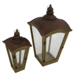 Outdoor Living - Windlicht Rafael, S/2