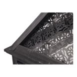Outdoor Living - Windlicht Portugal hout, S/3