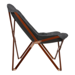 Outdoor Living - Vlinderstoel, grijs gemeleerd