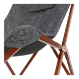 Outdoor Living - Vlinderstoel, grijs gemeleerd
