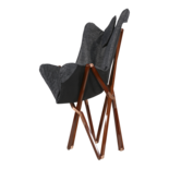 Outdoor Living - Vlinderstoel, grijs gemeleerd