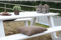 Outdoor Living - Picknickset Breeze Wit 220x184cm