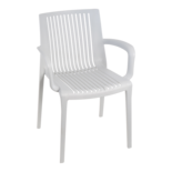 Outdoor Living - Stapelstoel Stretto wit