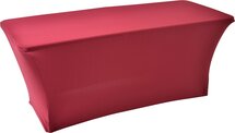 Outdoor Living - Easyfit buffettafelrok- stretch- bordeaux 180x76cm