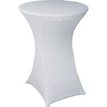 Outdoor Living - Easyfit statafelrok- stretch- wit Ø80cm (retourartikel)