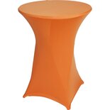 Outdoor Living - Easyfit statafelrok - stretch - oranje - Ø80cm