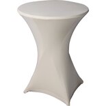 Outdoor Living - Easyfit statafelrok - stretch - beige - Ø80cm