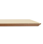 Maysun - Design Eettafel - JAILY Naturel - Zwart 180x90cm