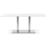 Maysun - Design Eettafel - RAYNA Wit 180x90cm