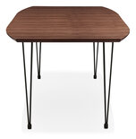 Maysun - Design Eettafel - STACY Walnoot Uitschuifbaar