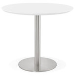 Maysun - Design Eettafel - JALEY Wit Ø 90cm