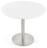 Maysun - Design Eettafel - JALEY Wit Ø 90cm