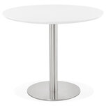 Maysun - Design Eettafel - JALEY Wit Ø 90cm