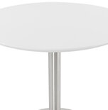 Maysun - Design Eettafel - JALEY Wit Ø 90cm