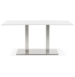 Maysun - Design Eettafel - SUZE Wit 160x80cm