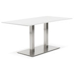 Maysun - Design Eettafel - SUZE Wit 160x80cm