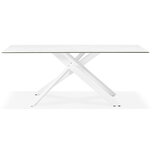 Maysun - Design Eettafel - VIVIAN Wit - Wit 180x90cm