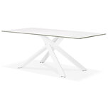 Maysun - Design Eettafel - VIVIAN Wit - Wit 180x90cm