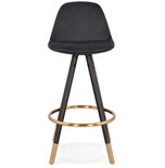 Maysun - Design Barkruk - CATHY MINI Zwart - Zwart