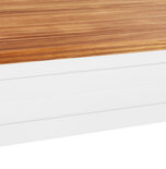 Maysun - Bartafel - MALIN Bruin - Wit 60x150x105,5cm