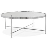 Maysun - Salontafel - ELIZE BIG - Chroom Ø83x35cm