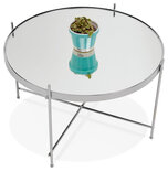 Maysun - Bijzettafel - ELIZE MEDIUM - Chroom Ø63x40cm