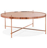 Maysun - Salontafel - ELIZE BIG - Koper Ø83x35cm