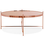 Maysun - Salontafel - ELIZE BIG - Koper Ø83x35cm