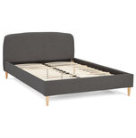 Maysun - 2 Persoons Bedframe DREAMS - Donkergrijs 140X200cm