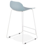 Maysun - Design Barkruk - SHEILA MINI Blauw - Wit