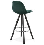 Maysun - Design Barkruk - FRANKA MINI 65 Groen - Zwart