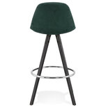 Maysun - Design Barkruk - FRANKA MINI 65 Groen - Zwart